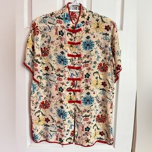 Vintage silk blouse